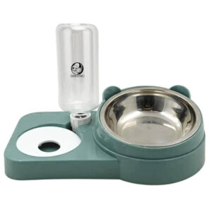 Artpaws 2-in-1 Pet Feeder & Water Dispenser